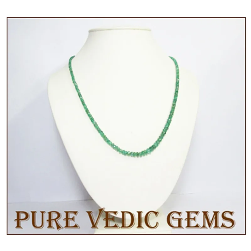 Emerald Mala weight 68.430carat