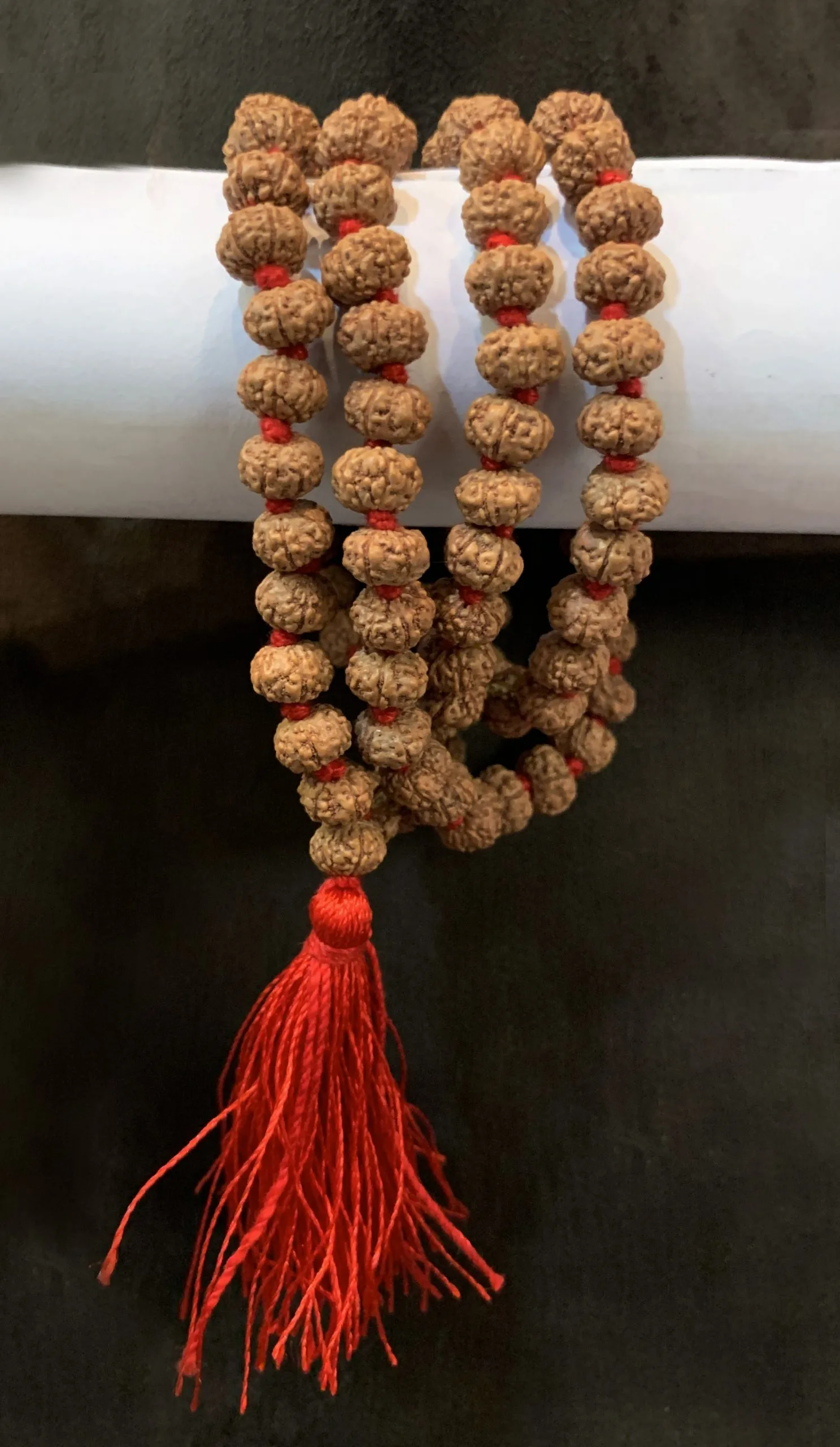 6Mukhi Rudraksha Mala view 2