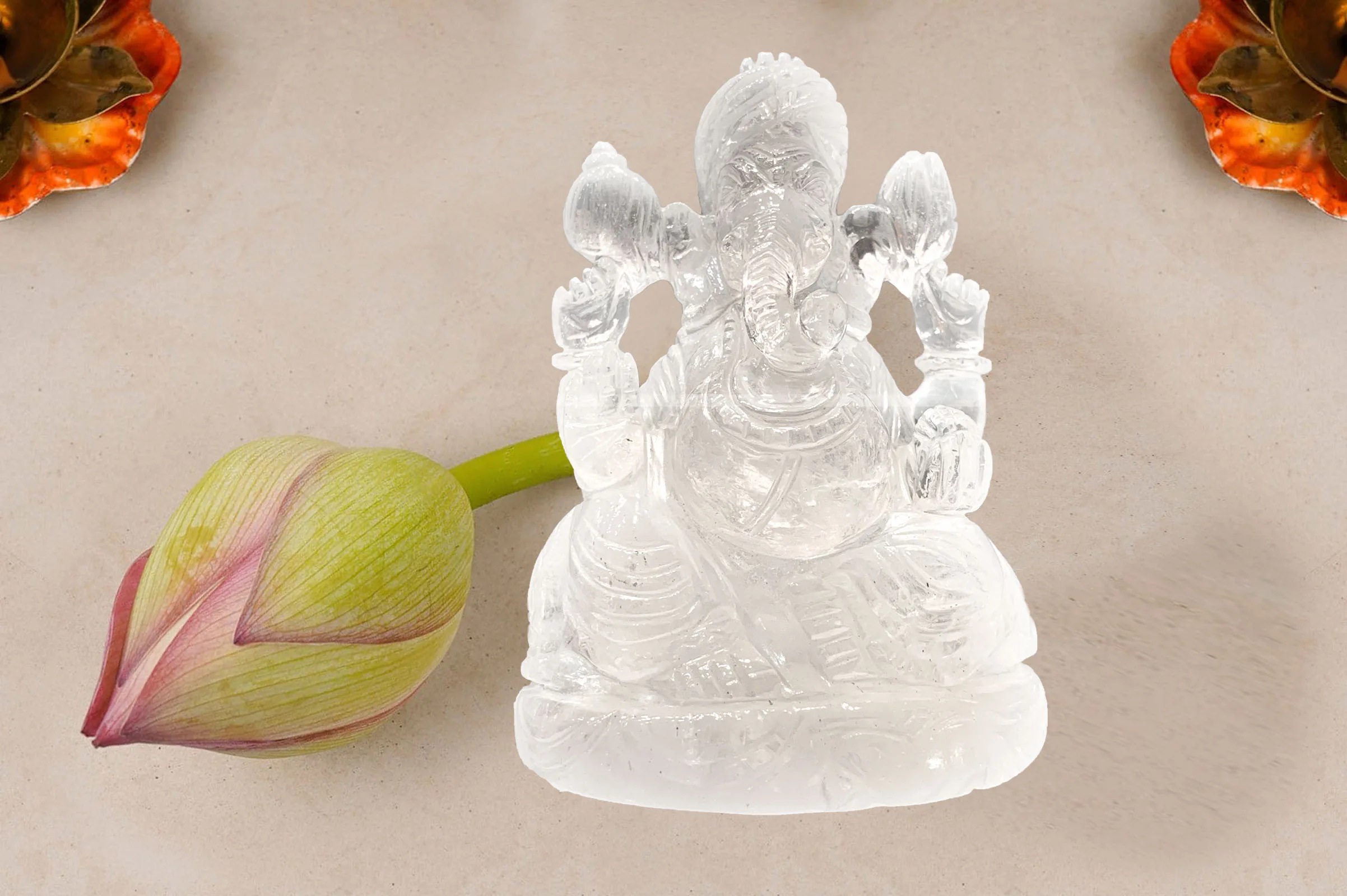 Sphatik Ganesha