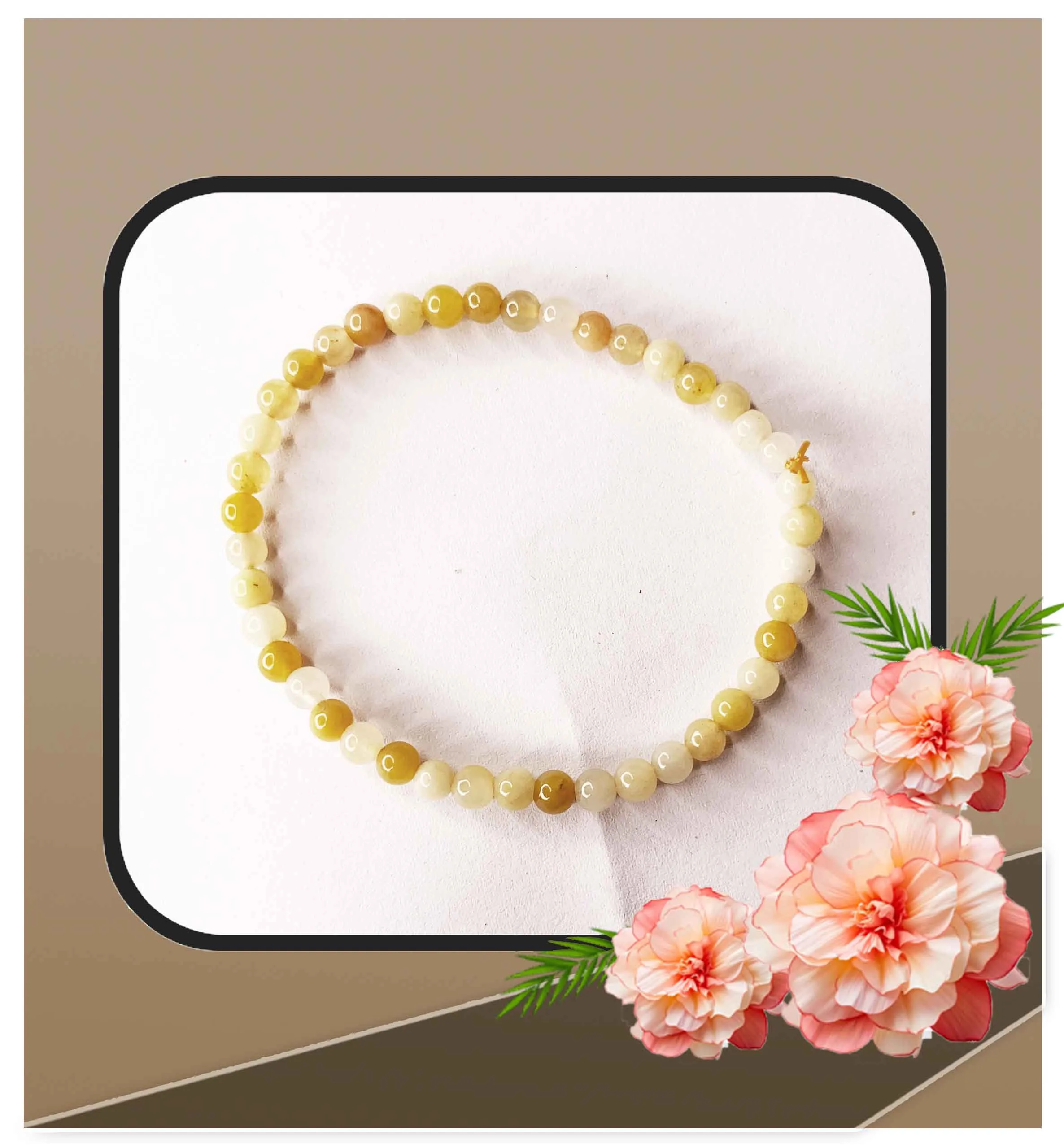 Yellow Aventurine Bracelet 4MM