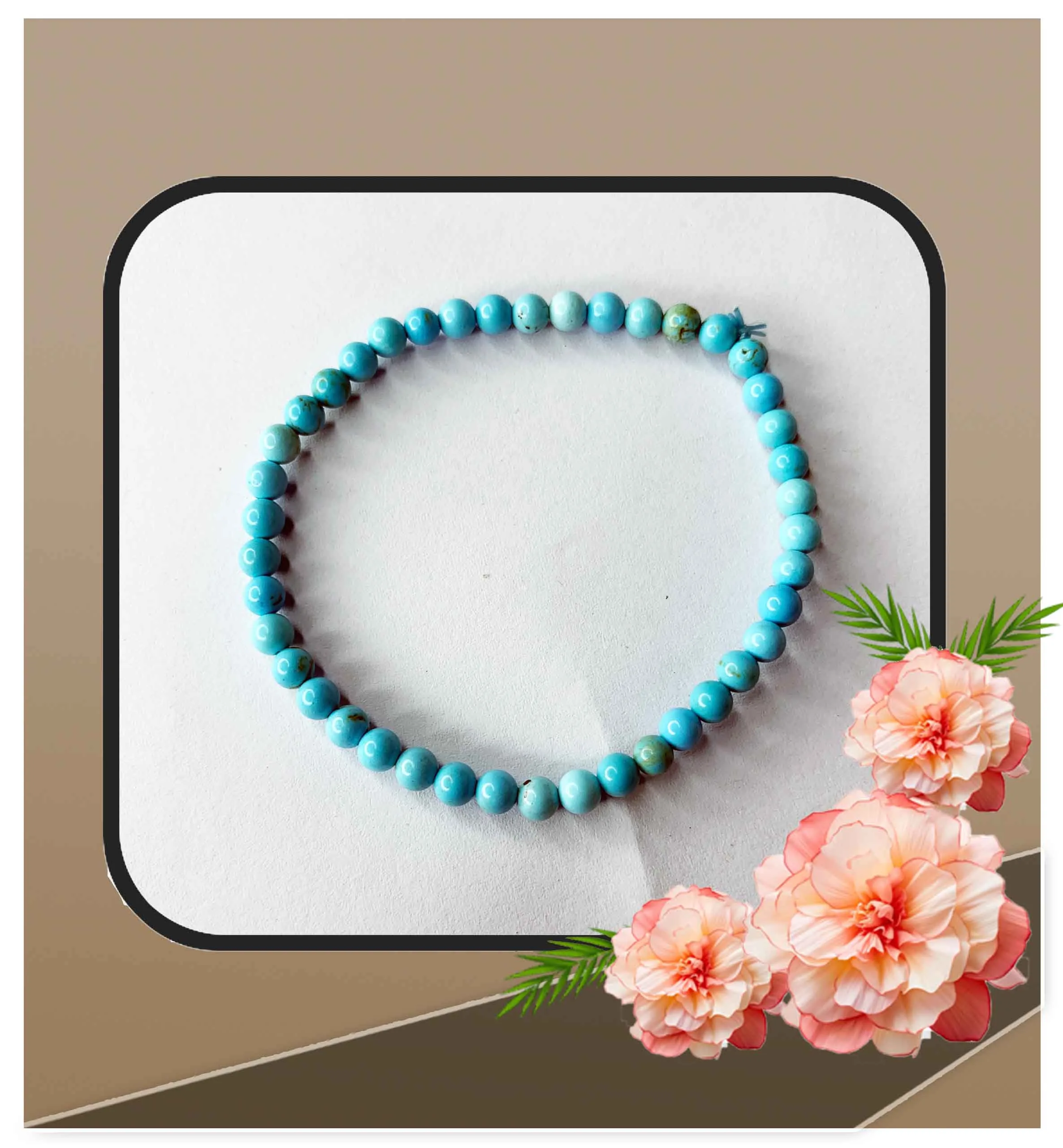 Firoza (Turquoise) Bracelet 4MM