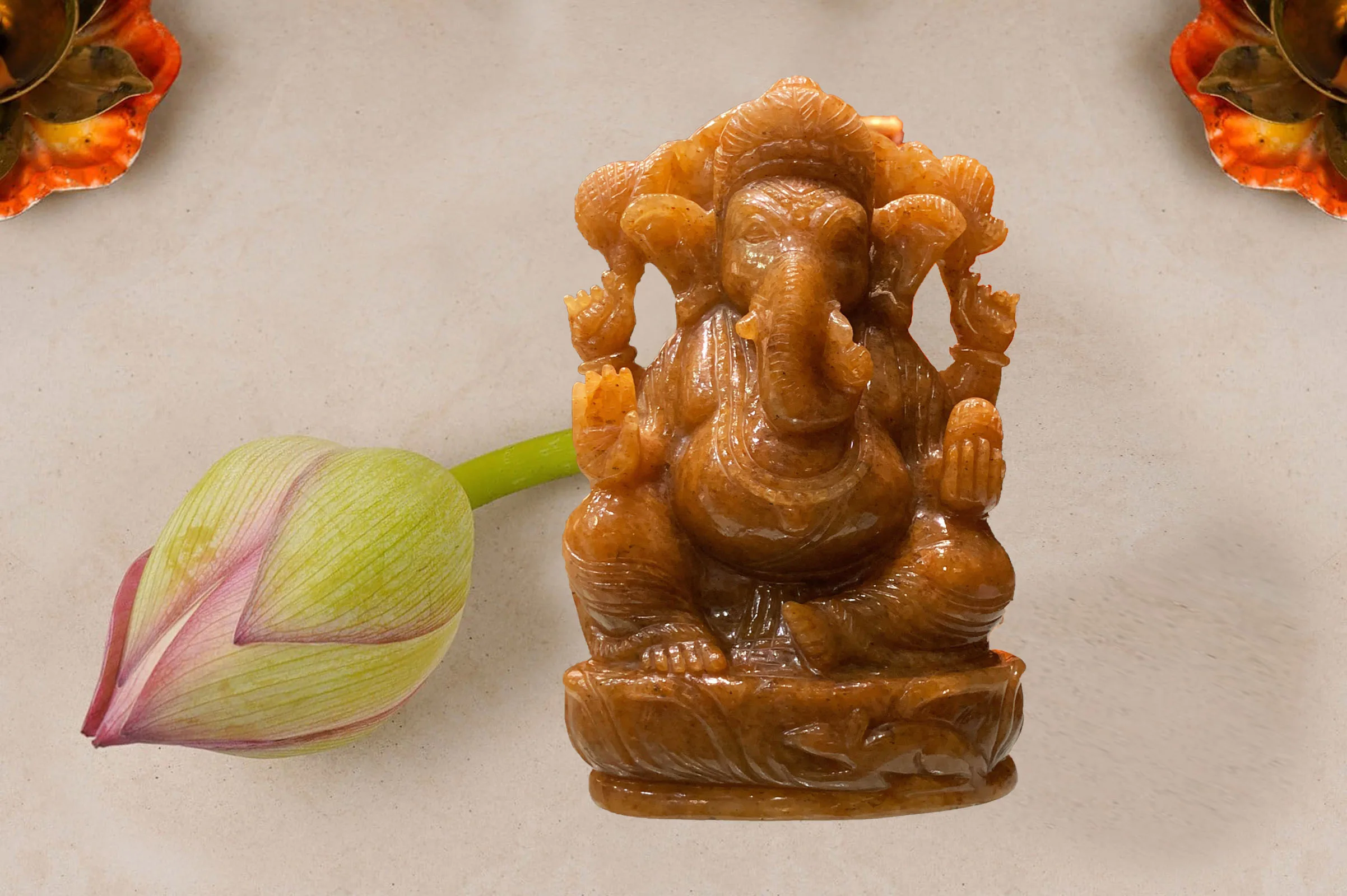 Sunstone Ganesha