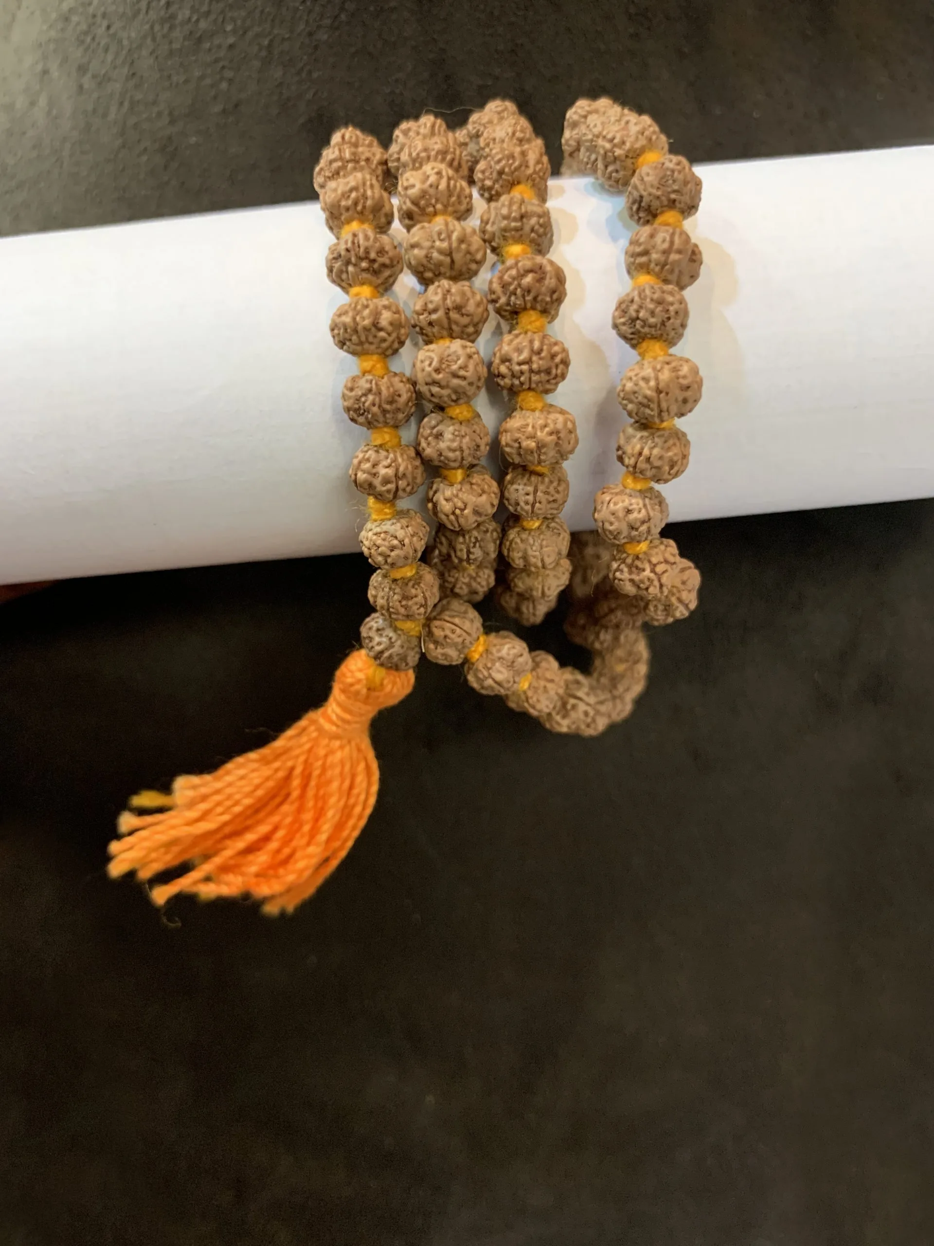 Five Mukhi Rudraksha Mala view 2
