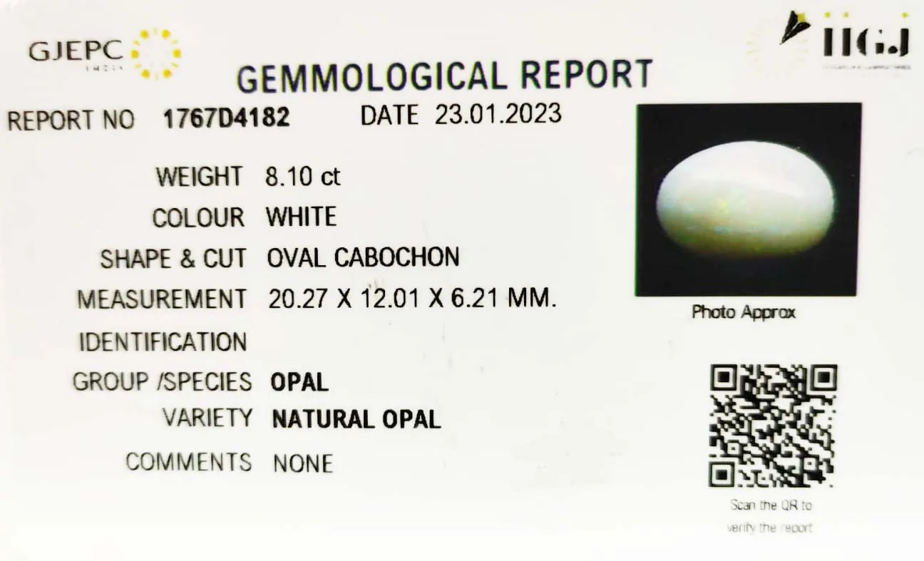 Opal 8.10 ct.On-Demand view 3