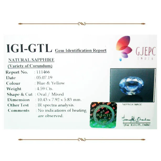 Pitambari 4.59ct. view 2