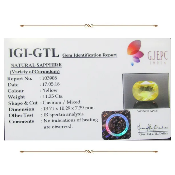 Pitambari 11.25ct. view 2