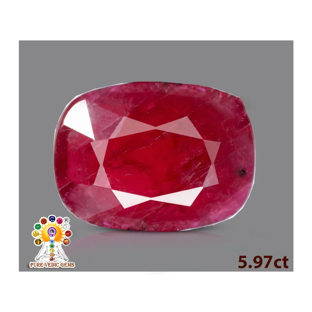 African Ruby 5.97ct. (Luxury)