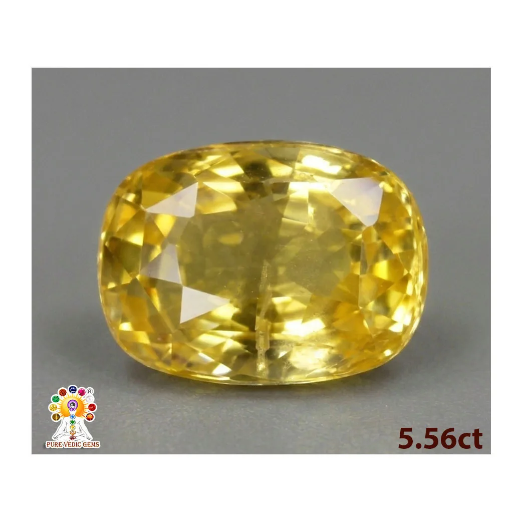 Yellow Sapphire 5.56ct.On-Demand — image 1