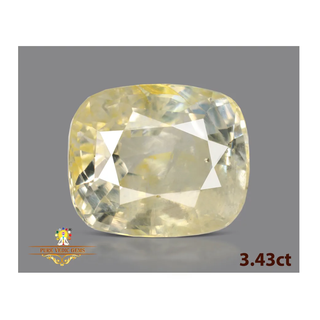 Yellow Sapphire 3.43ct. (Luxury) — image 1