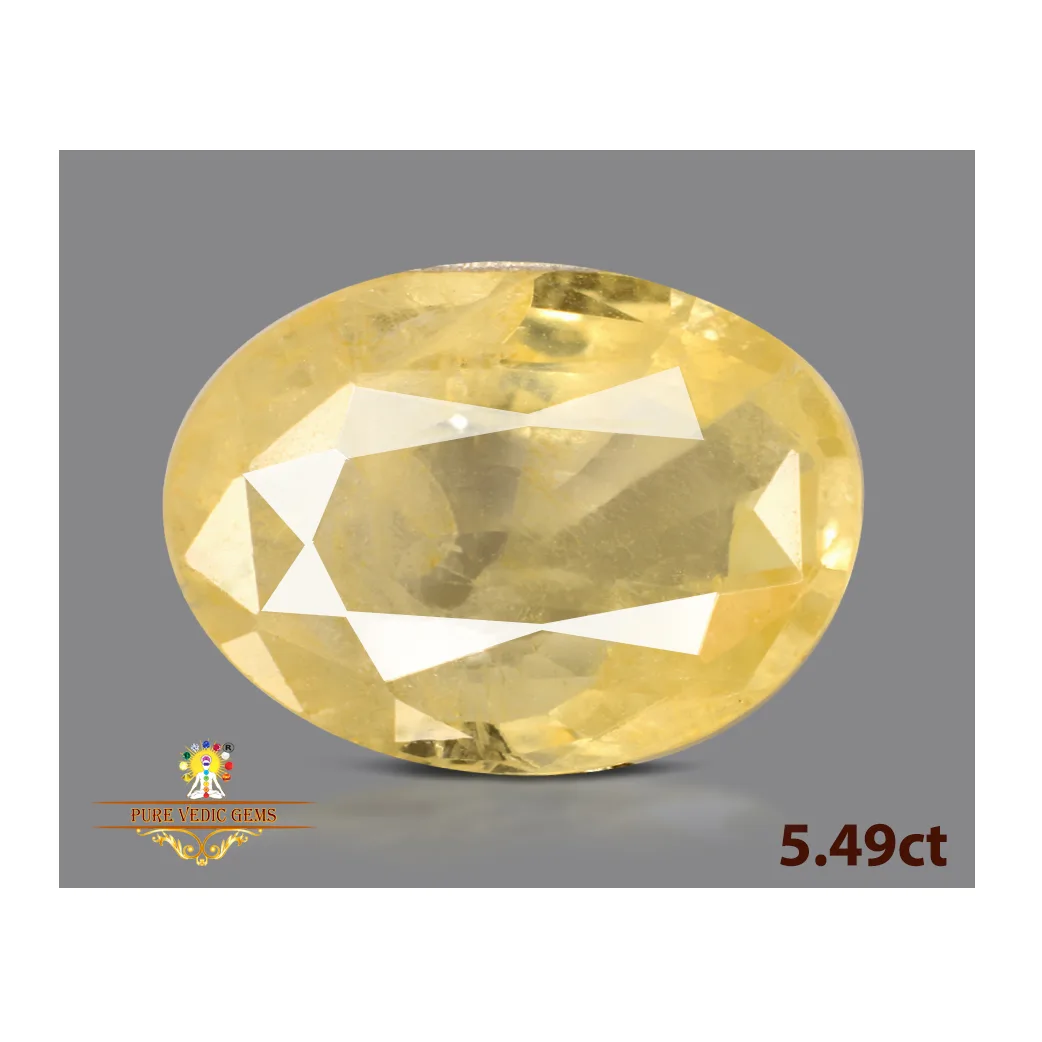 Yellow Sapphire 5.48ct. (Super Premium) view 2