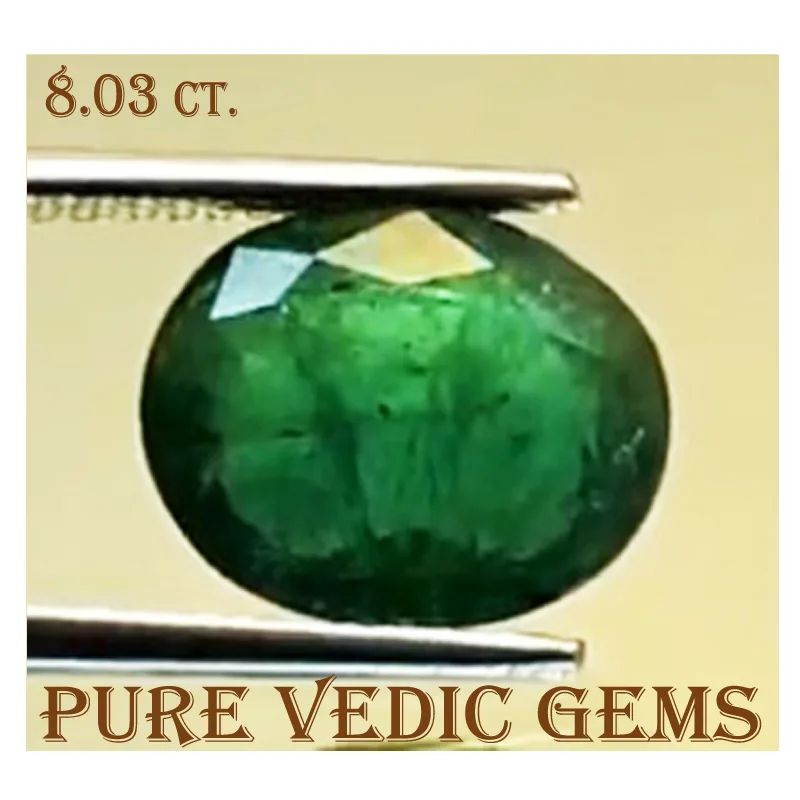 Emerald 8.03ct On-Demand view 3