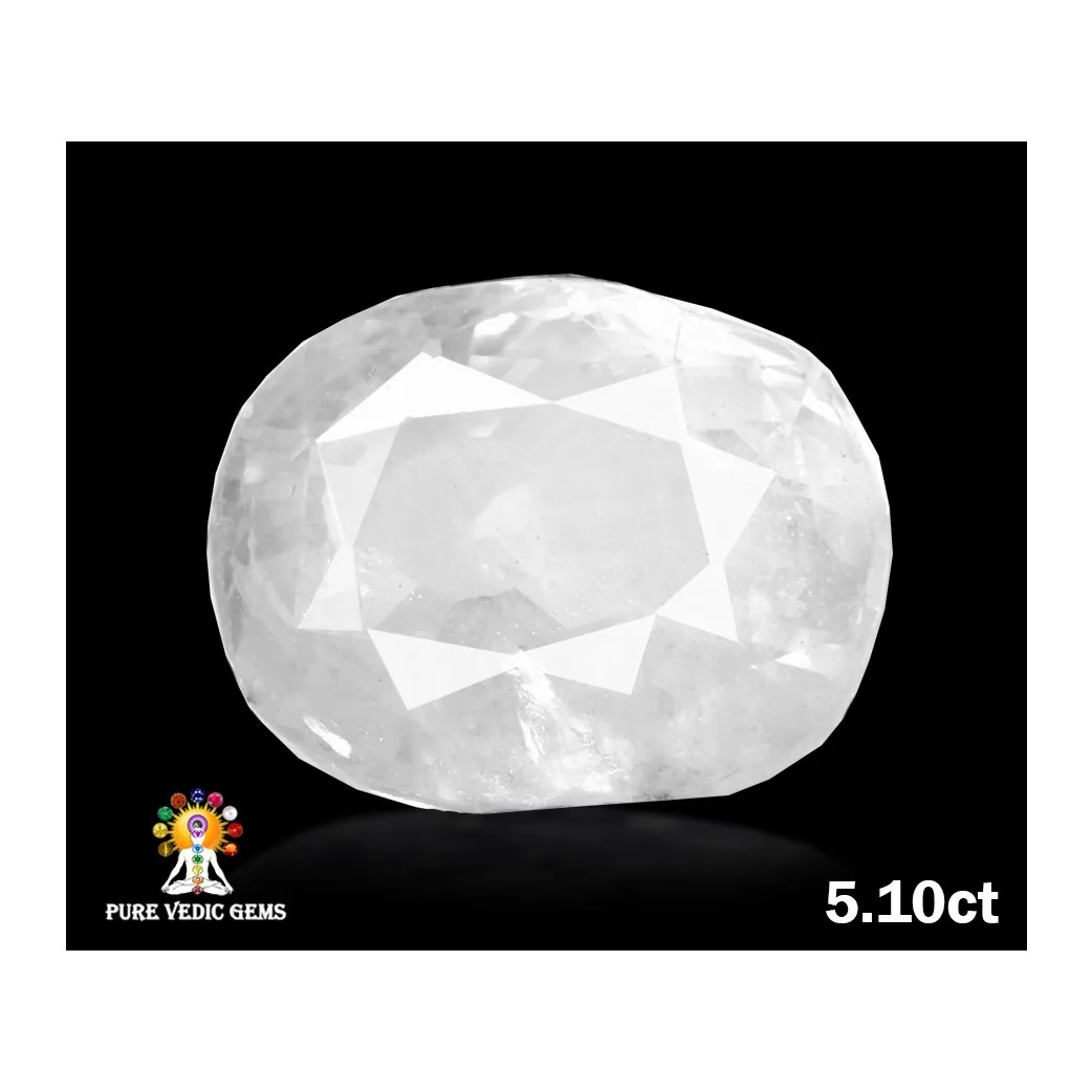 White Sapphire 5.01ct. (Premium) — image 1