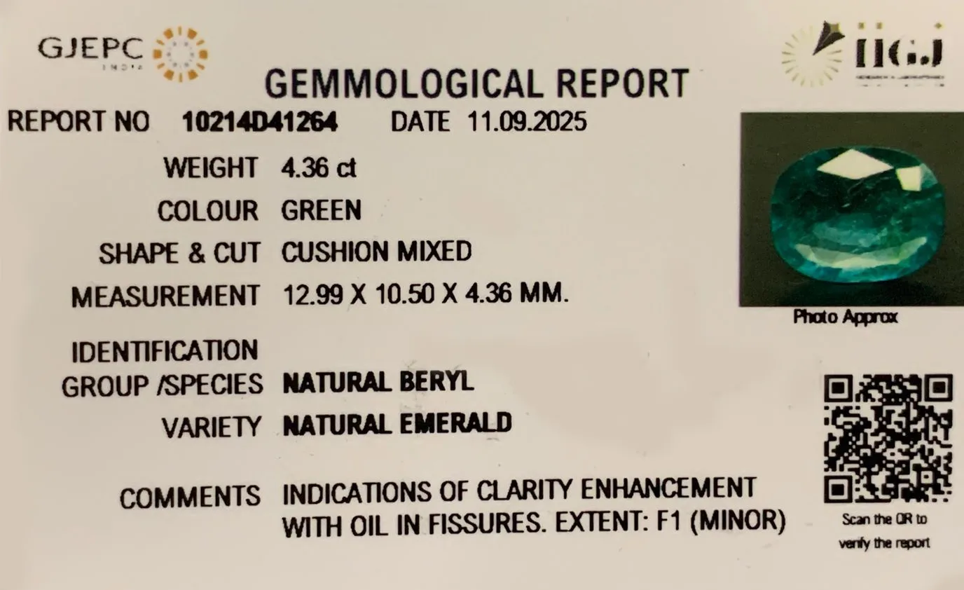 Emerald 4.36ct.On-Demand view 3