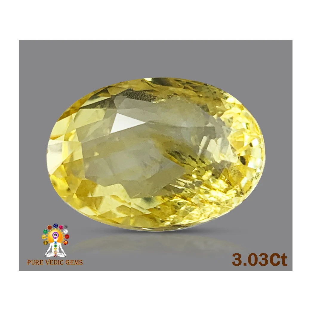 Yellow Sapphire 3.03ct.