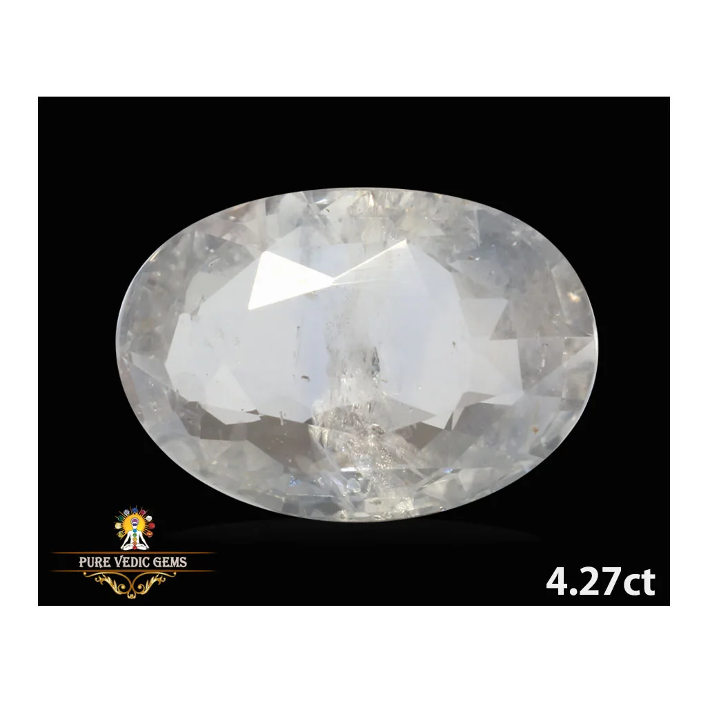 White Sapphire 4.27ct.