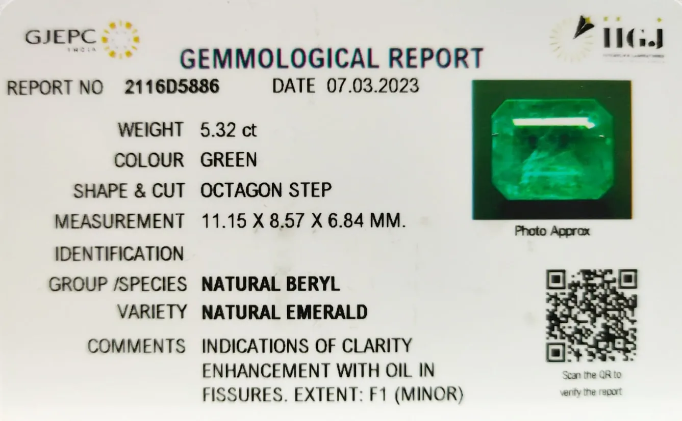 Emerald 5.32ct.On-Demand view 2
