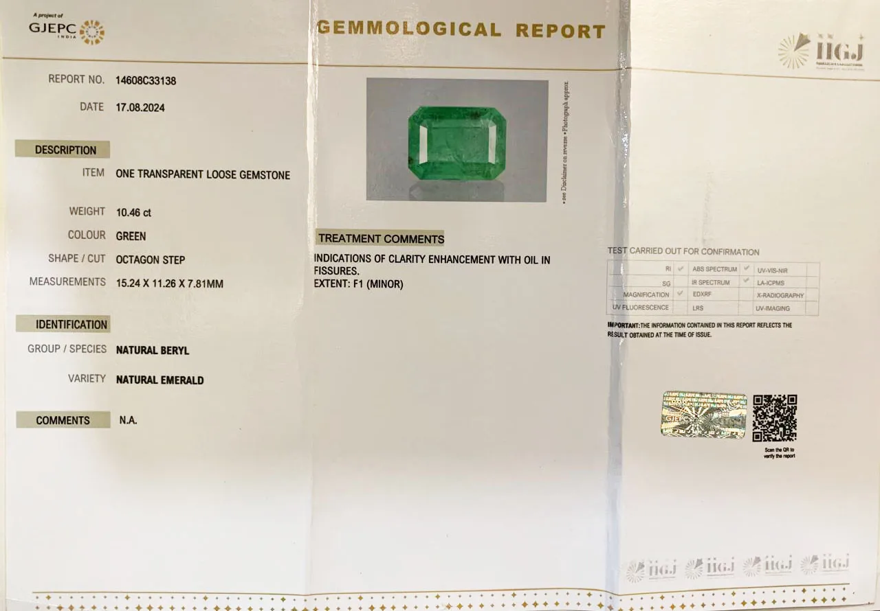 Emerald 10.46ct.On-Demand view 2