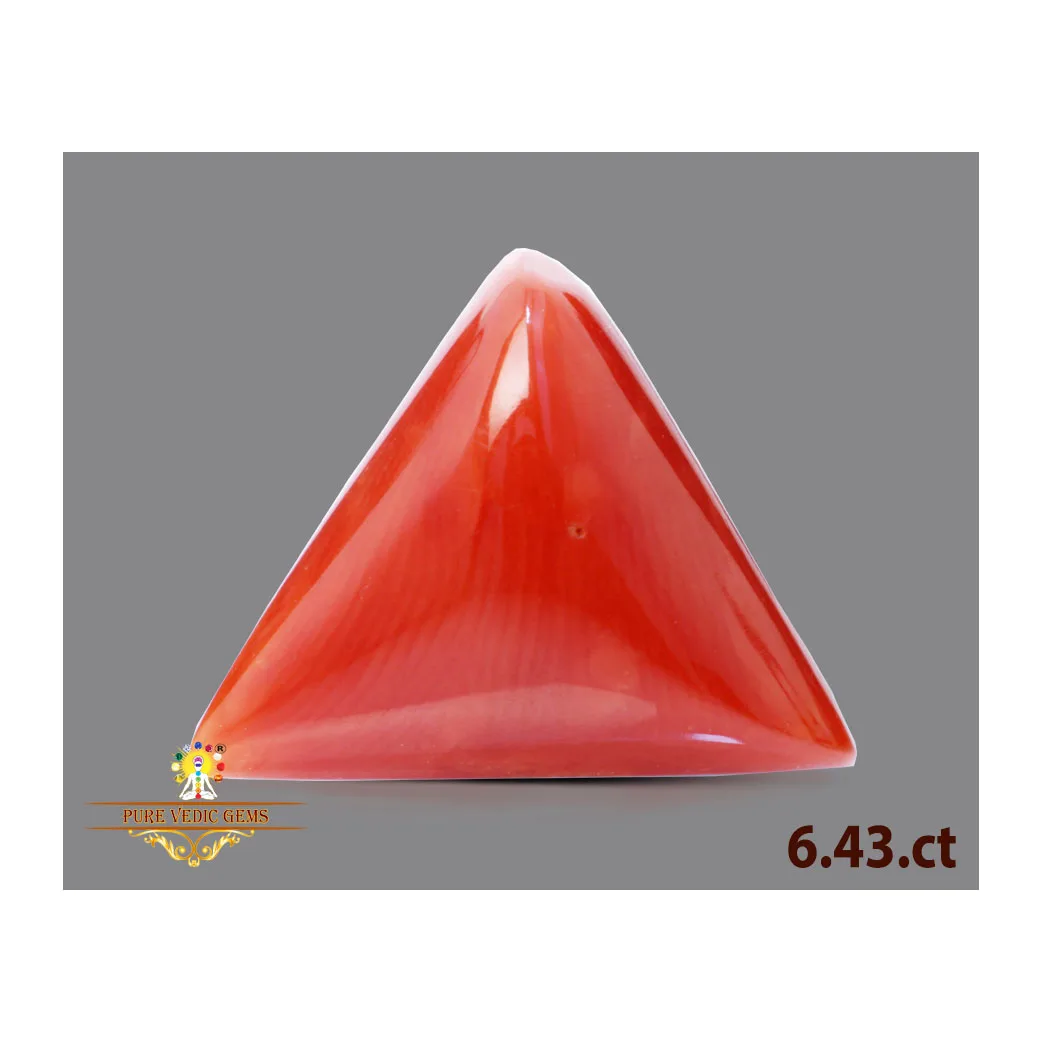 Red Coral 6.43ct. — image 1