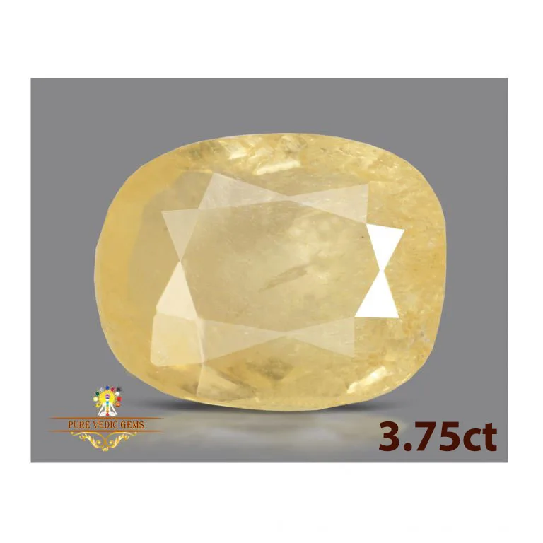 Yellow Sapphire 3.75ct.