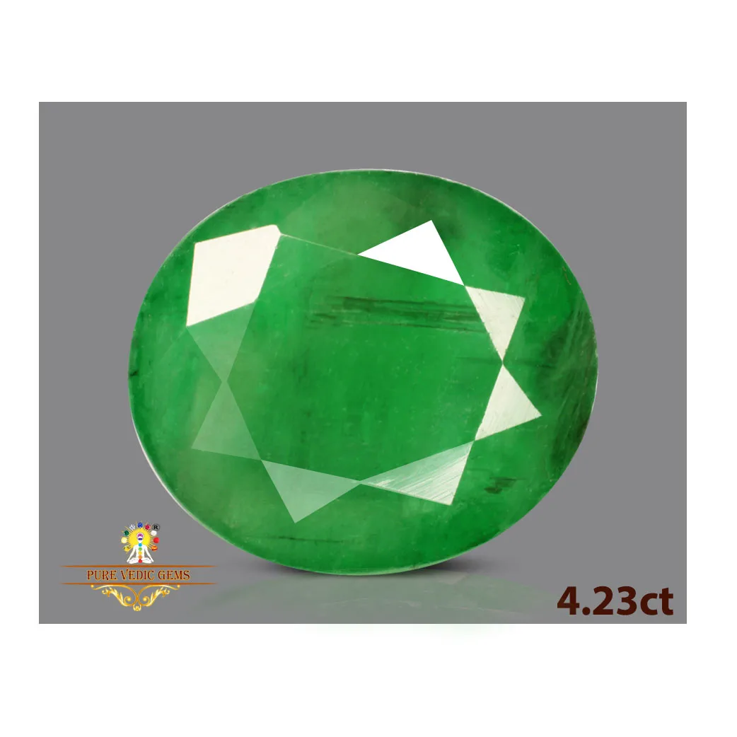 Emerald 4.24ct. (Super Premium)- view 2
