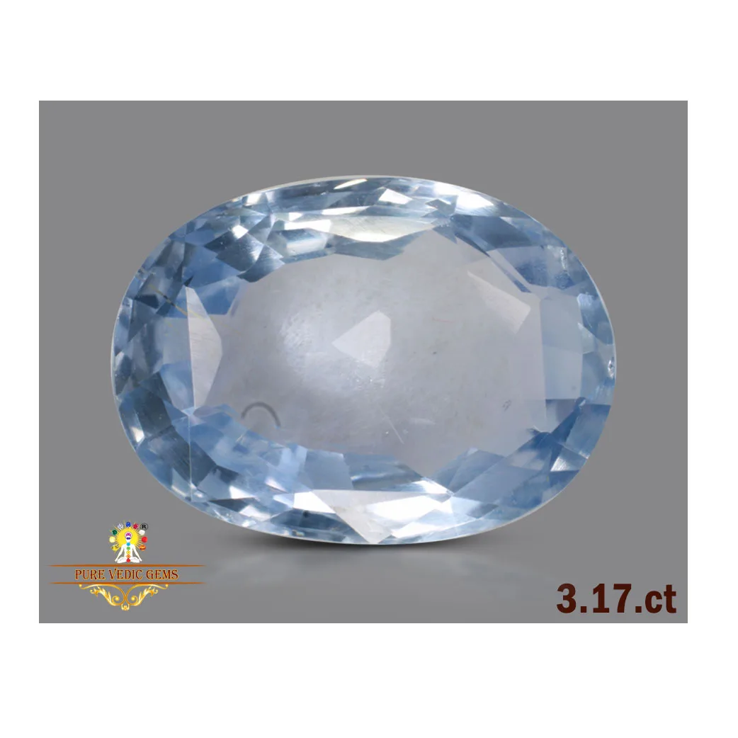Blue Sapphire 3.17ct. (Luxury) view 2