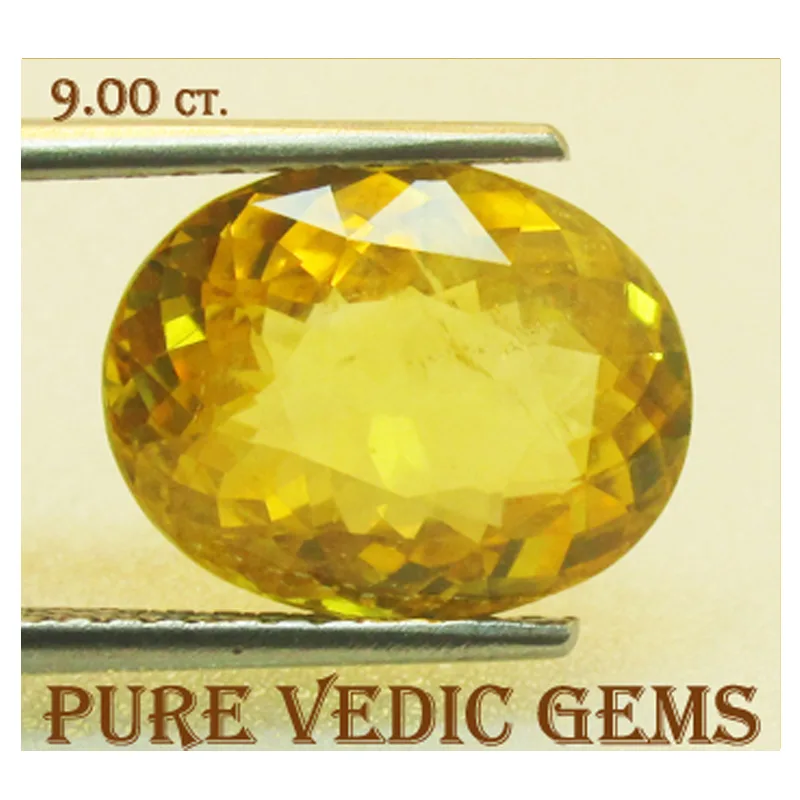 Yellow Sapphire 9.00ct On-Demand view 2