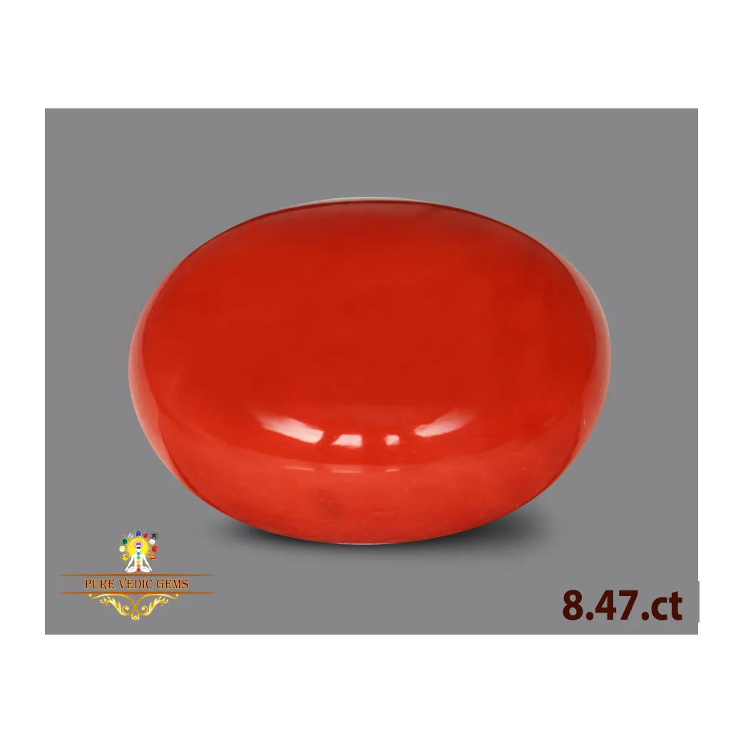 Japanese Red Coral 8.47ct-On Demand — image 1