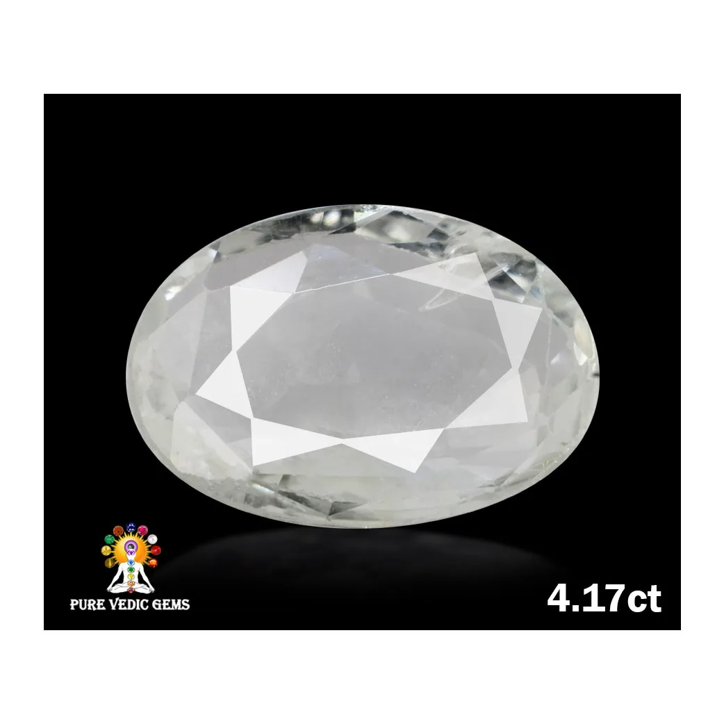 White Sapphire 4.17ct. (Super Premium) — image 1