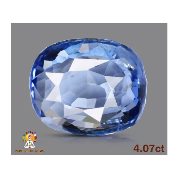 Blue Sapphire 4.07ct. (Super Luxury) view 3