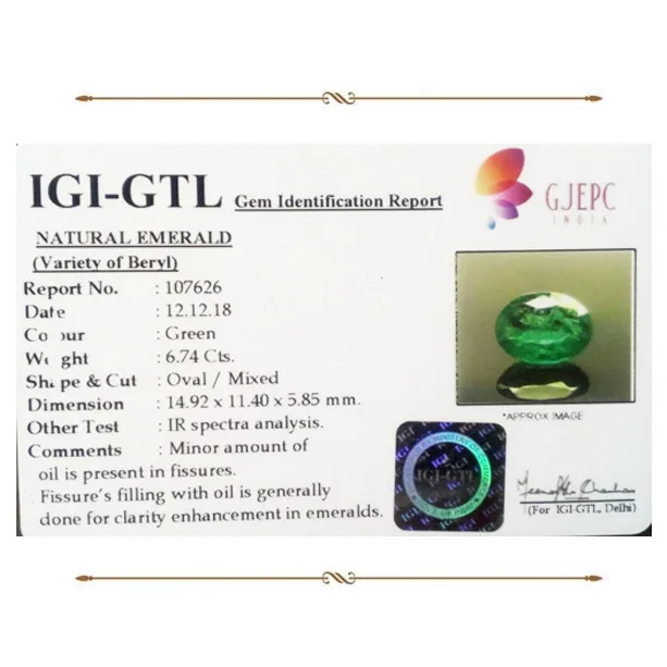 Emerald 6.74ct.On-Demand view 3