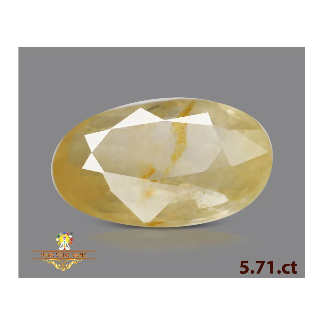 Yellow Sapphire 5.71ct.