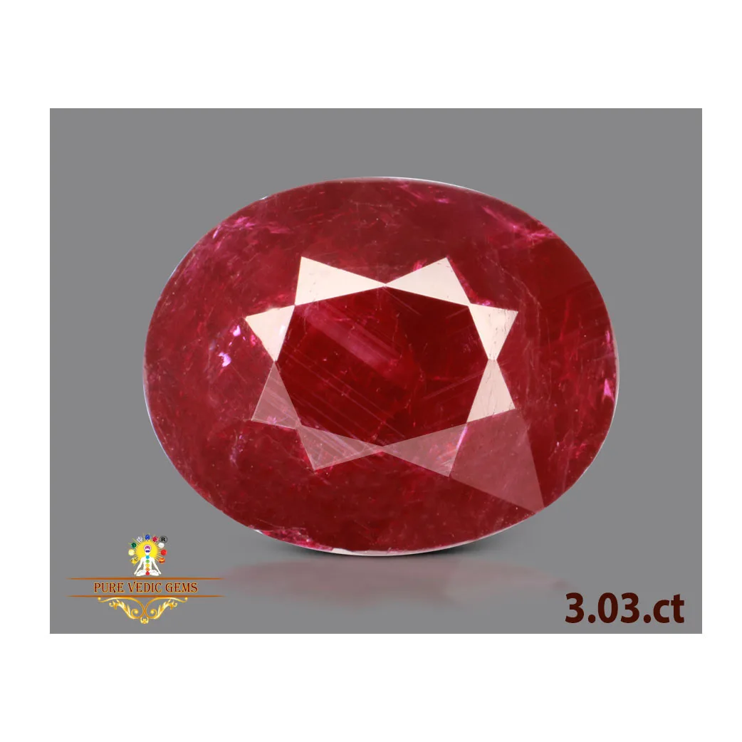 African Ruby 3.03ct. (Super Premium) — image 1