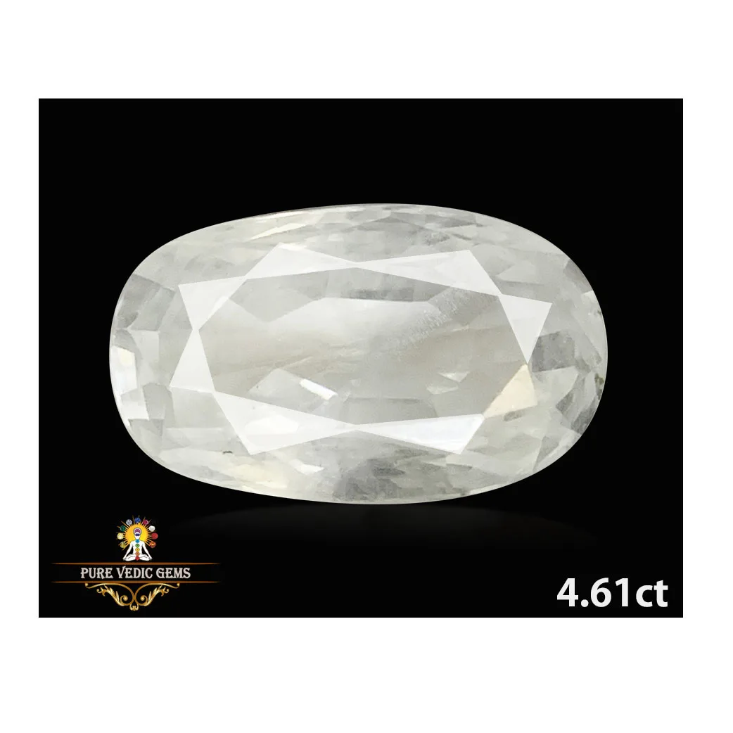 White Sapphire 4.61ct.
