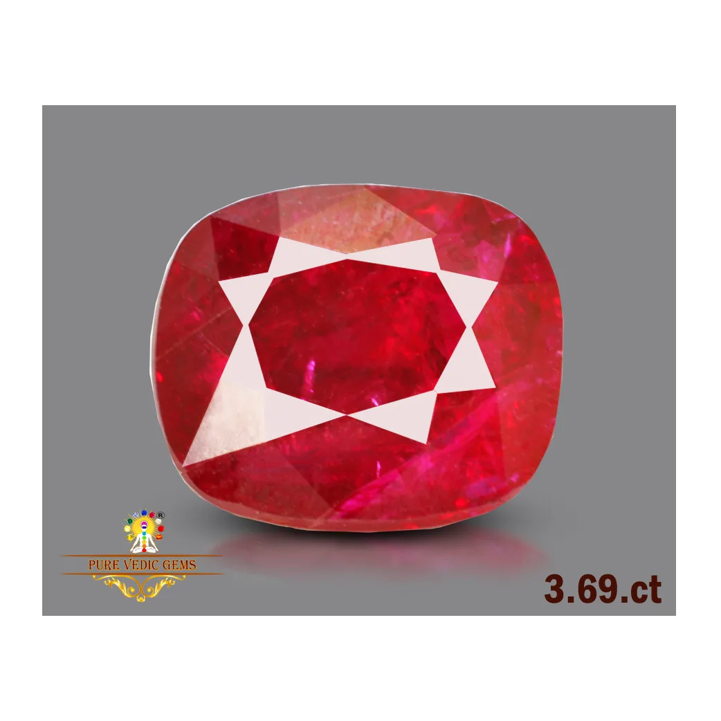 African Ruby 3.68ct On-Demand view 2