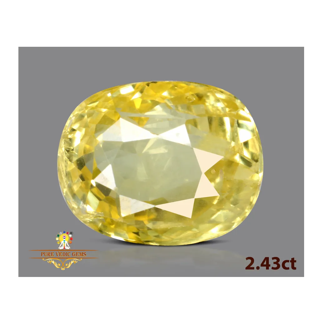 Yellow Sapphire 2.42ct. (Luxury) view 3