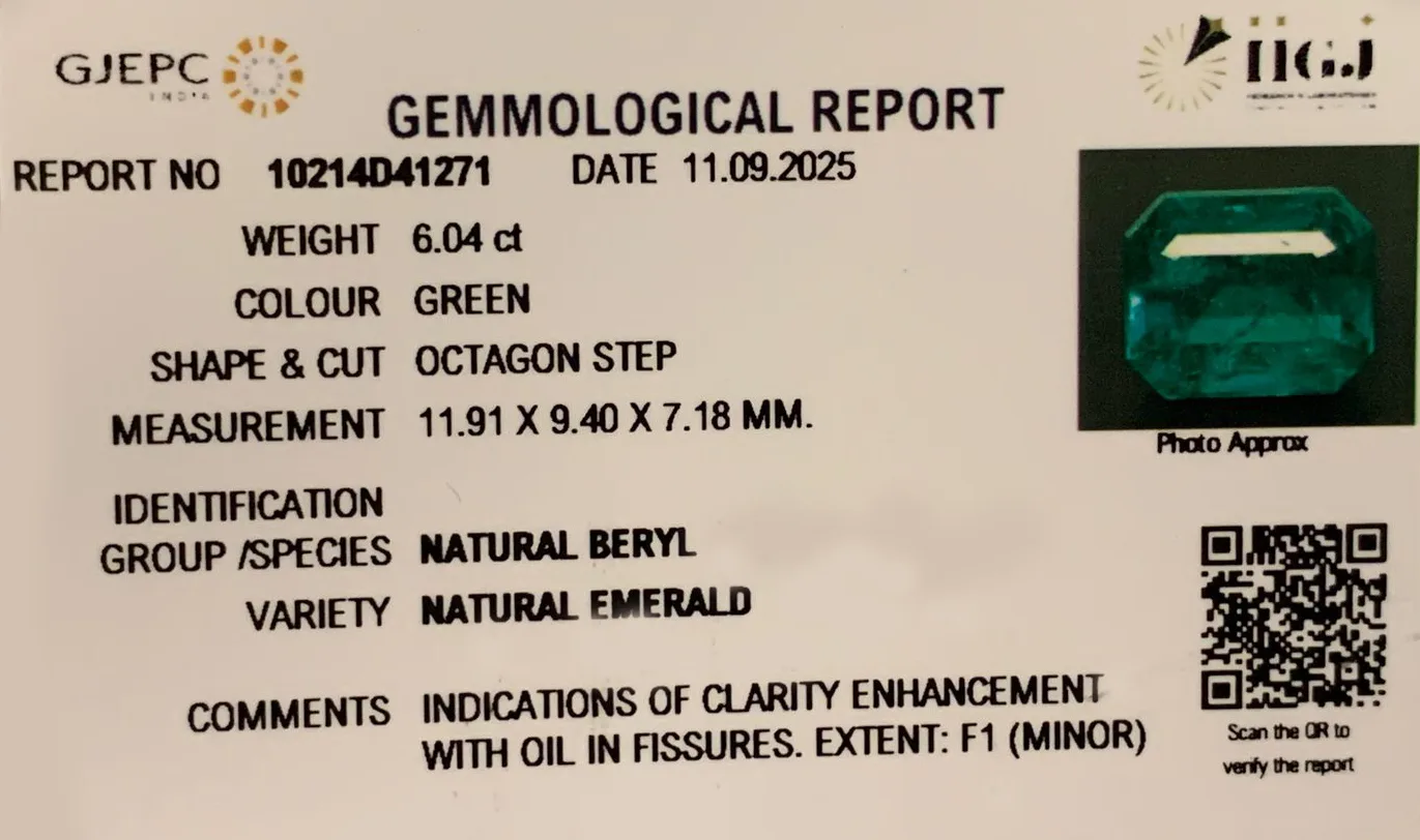 Emerald 6.04ct.On-Demand view 2