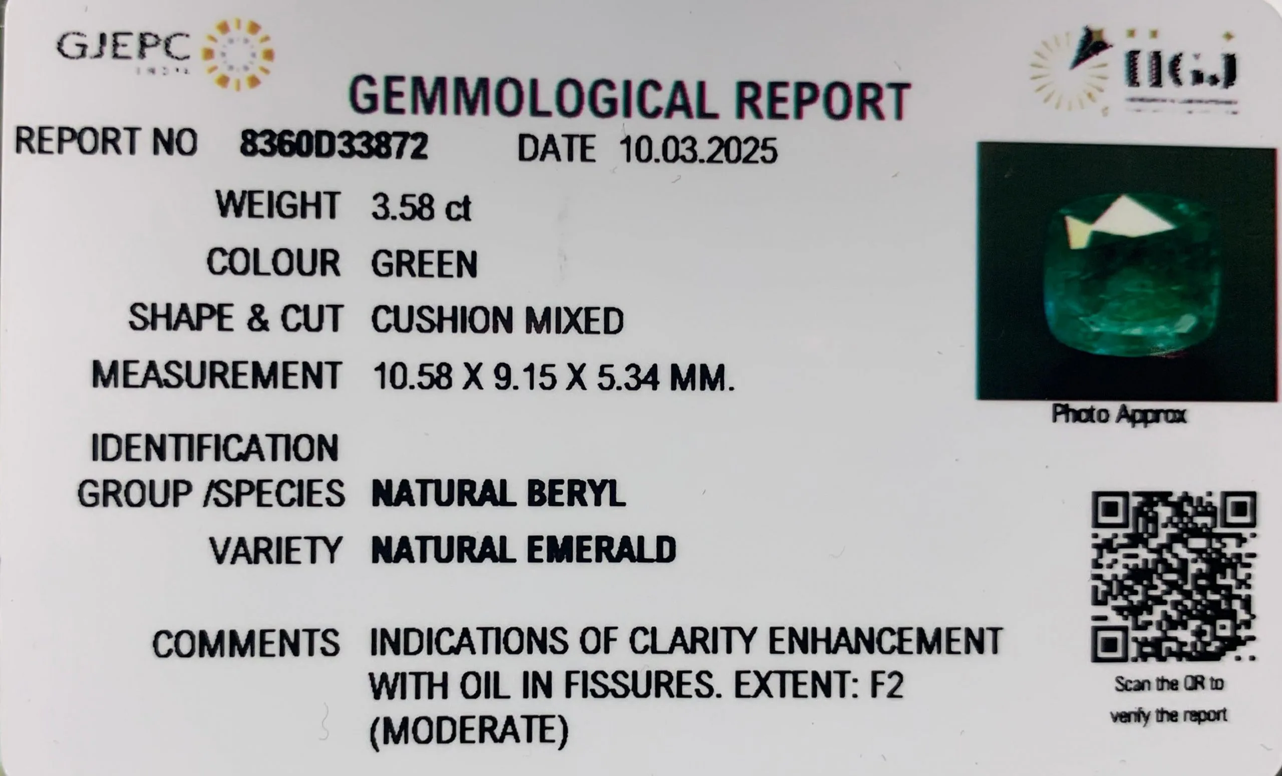 Emerald 3.58ct.On-Demand view 2