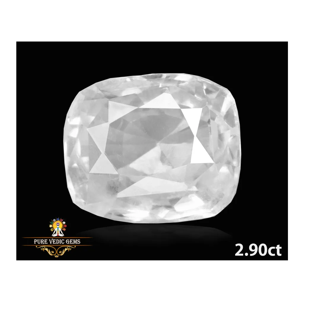 White Sapphire 2.90ct. (Economy) — image 1