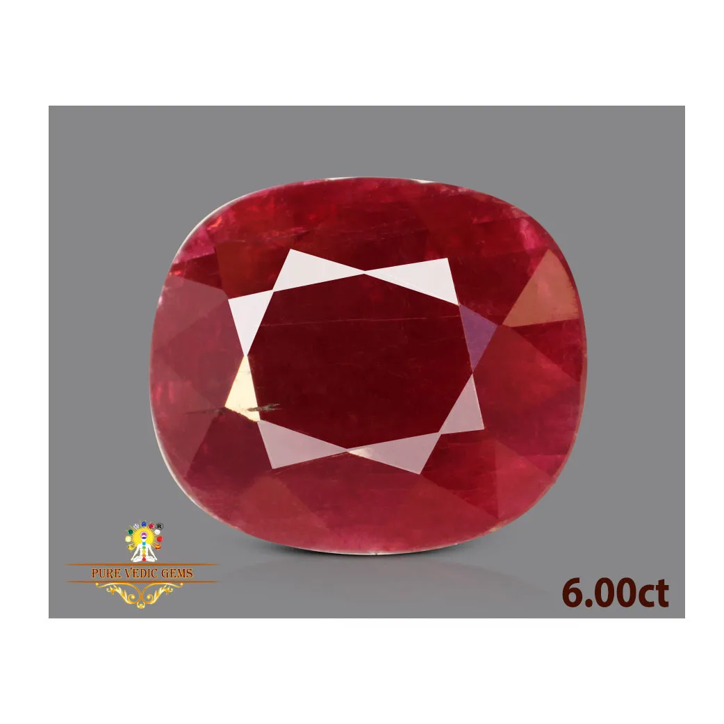African Ruby 6.02ct. (Premium) view 2