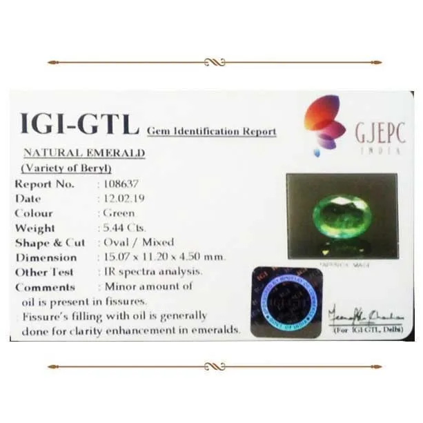 Emerald 5.44ct.On-Demand view 3