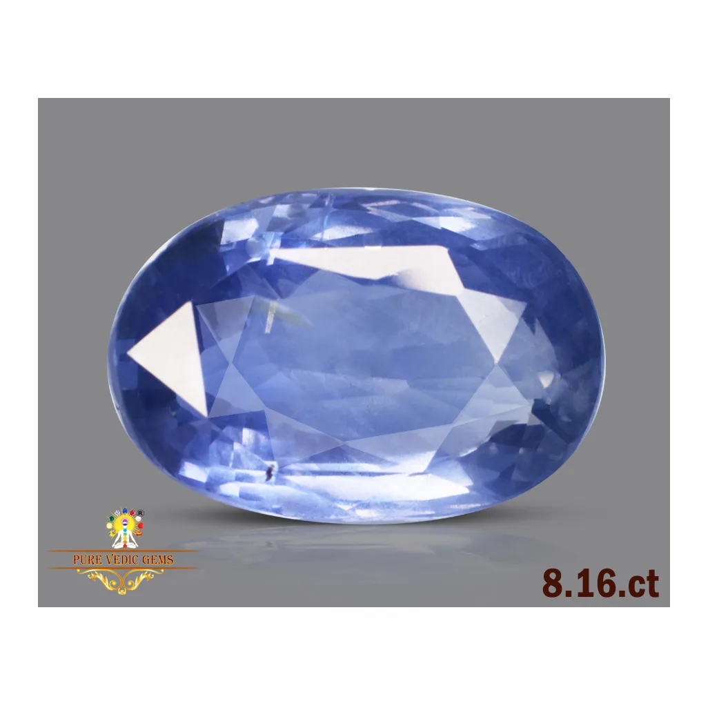 Blue Sapphire 8.16ct. (Super Luxury) — image 1