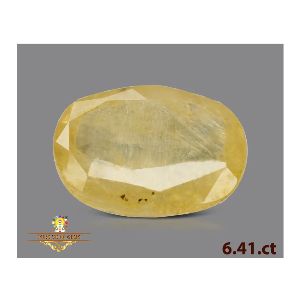 Yellow Sapphire 6.41ct.