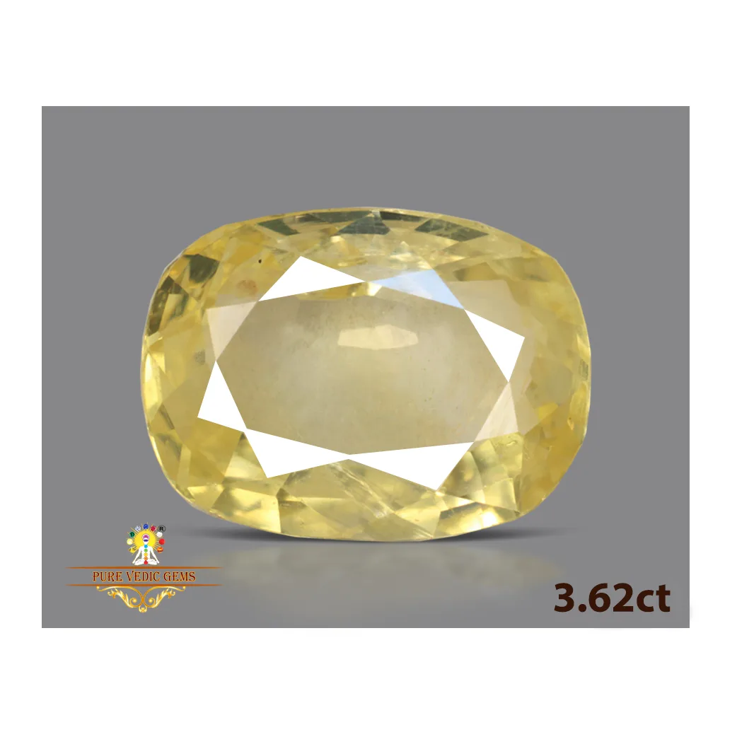 Yellow Sapphire 3.62ct. (Luxury) — image 1