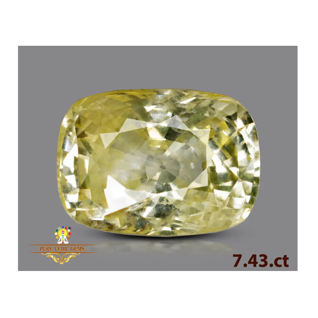 Yellow Sapphire 7.43ct.On-Demand — image 1