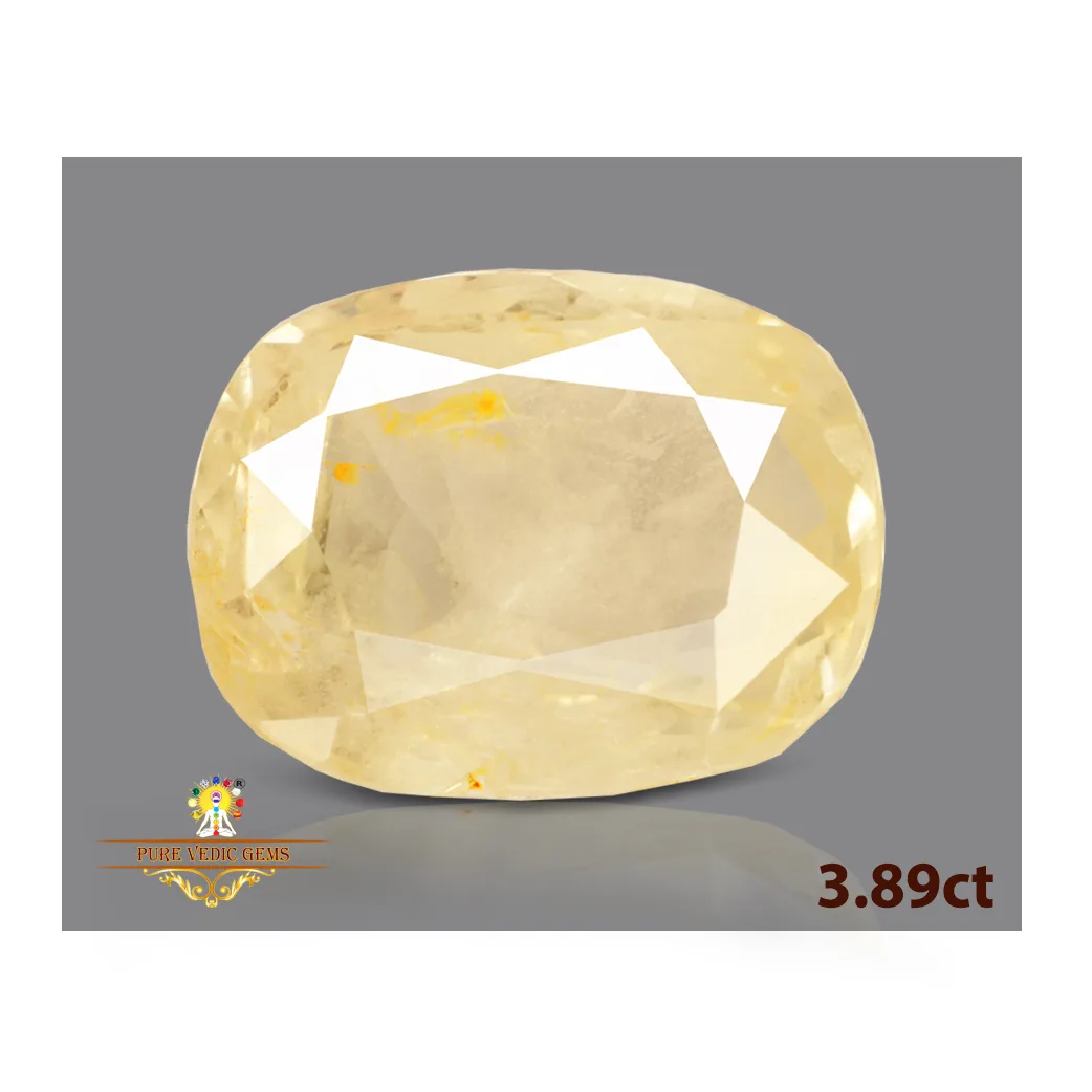 Yellow Sapphire 3.89ct.