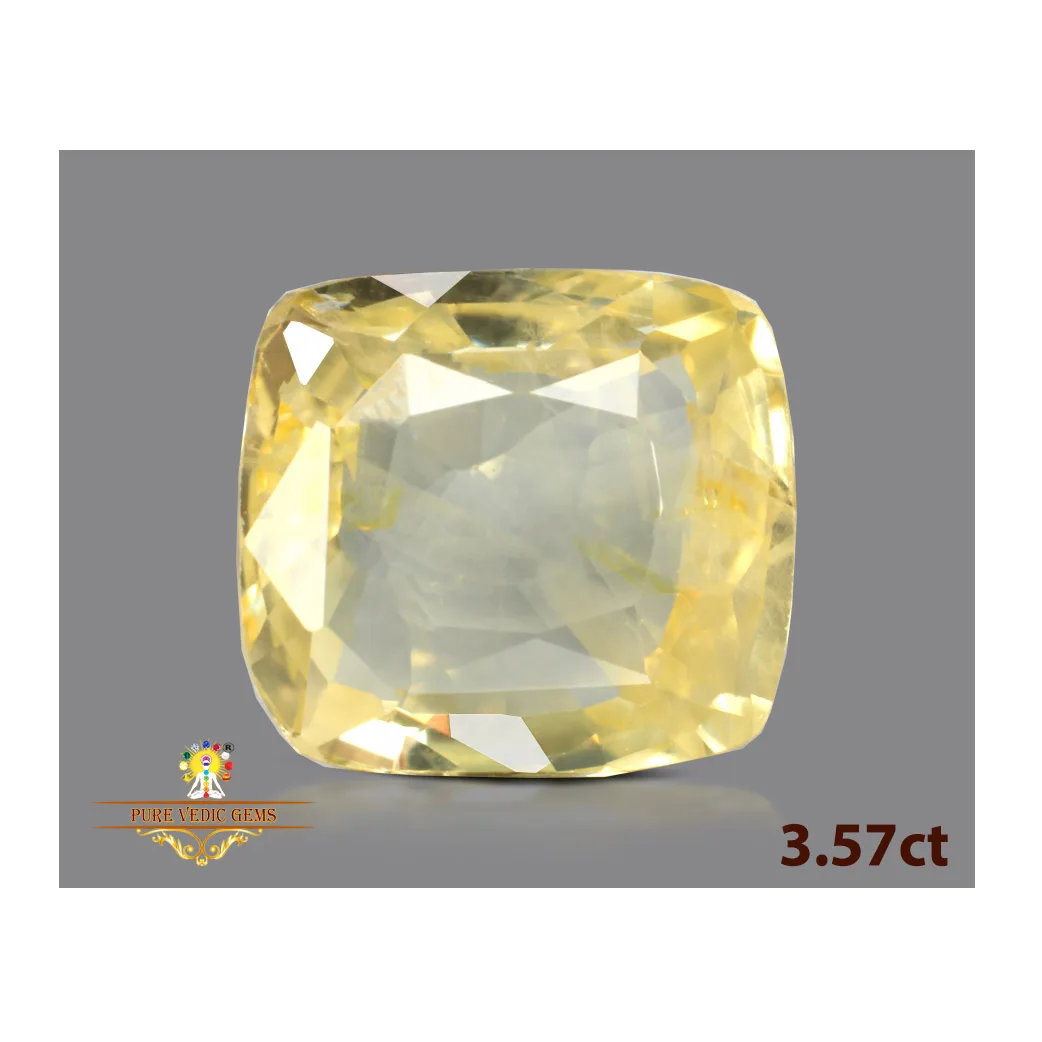 Yellow Sapphire 3.57ct. (Luxury) — image 1