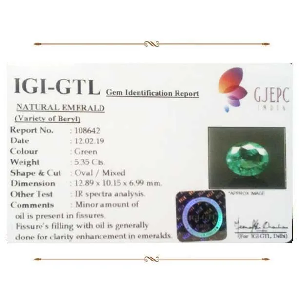 Emerald 5.35ct.On-Demand view 3