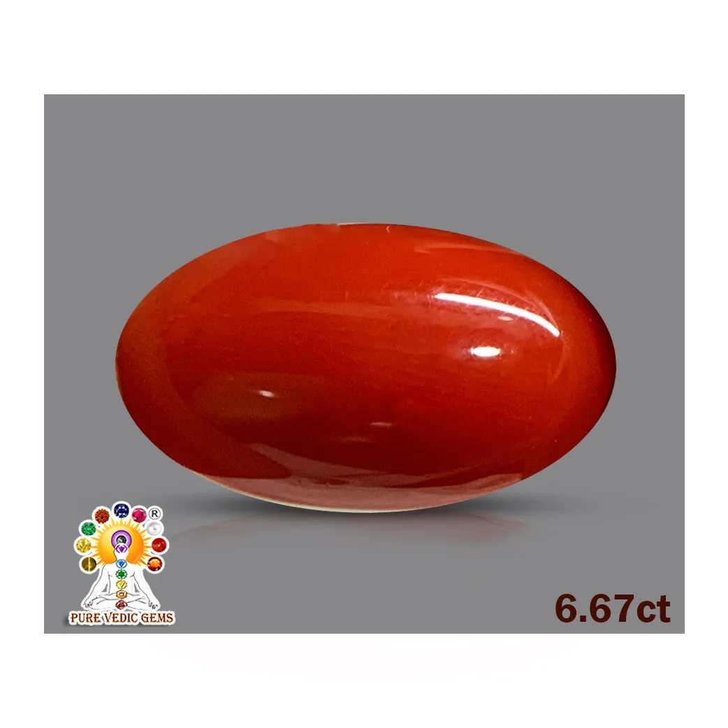 Japanese Red Coral 6.67ct. — image 1