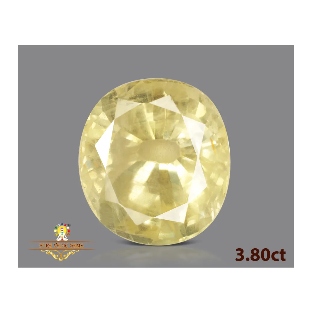 Yellow Sapphire 3.80ct.