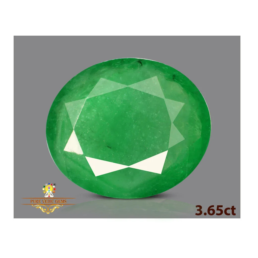 Emerald 3.67ct. (Super Premium) view 2